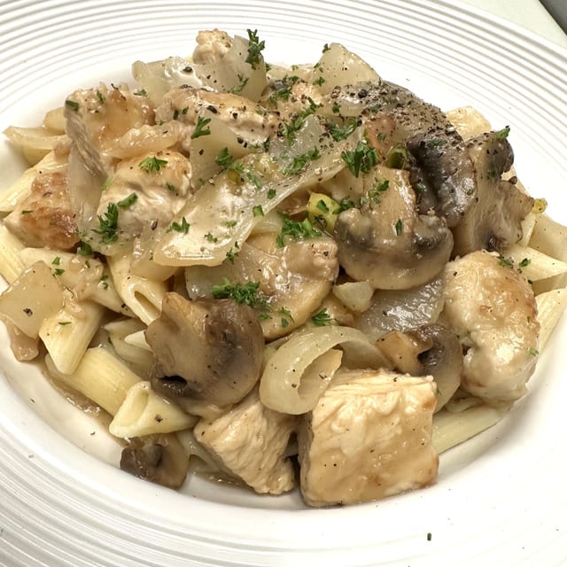 Dinner Chicken Corfu.