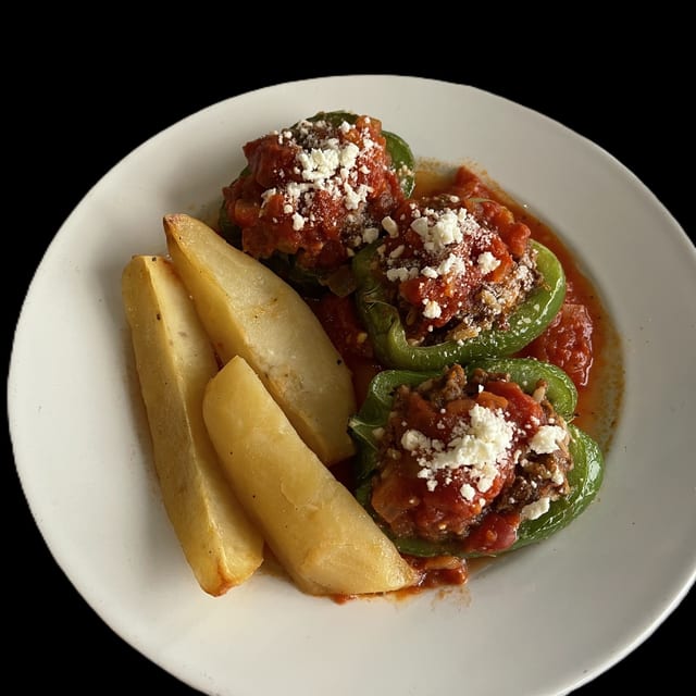 Lunch Stuffed Peppers.