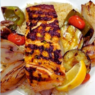 Dinner Grilled Salmon